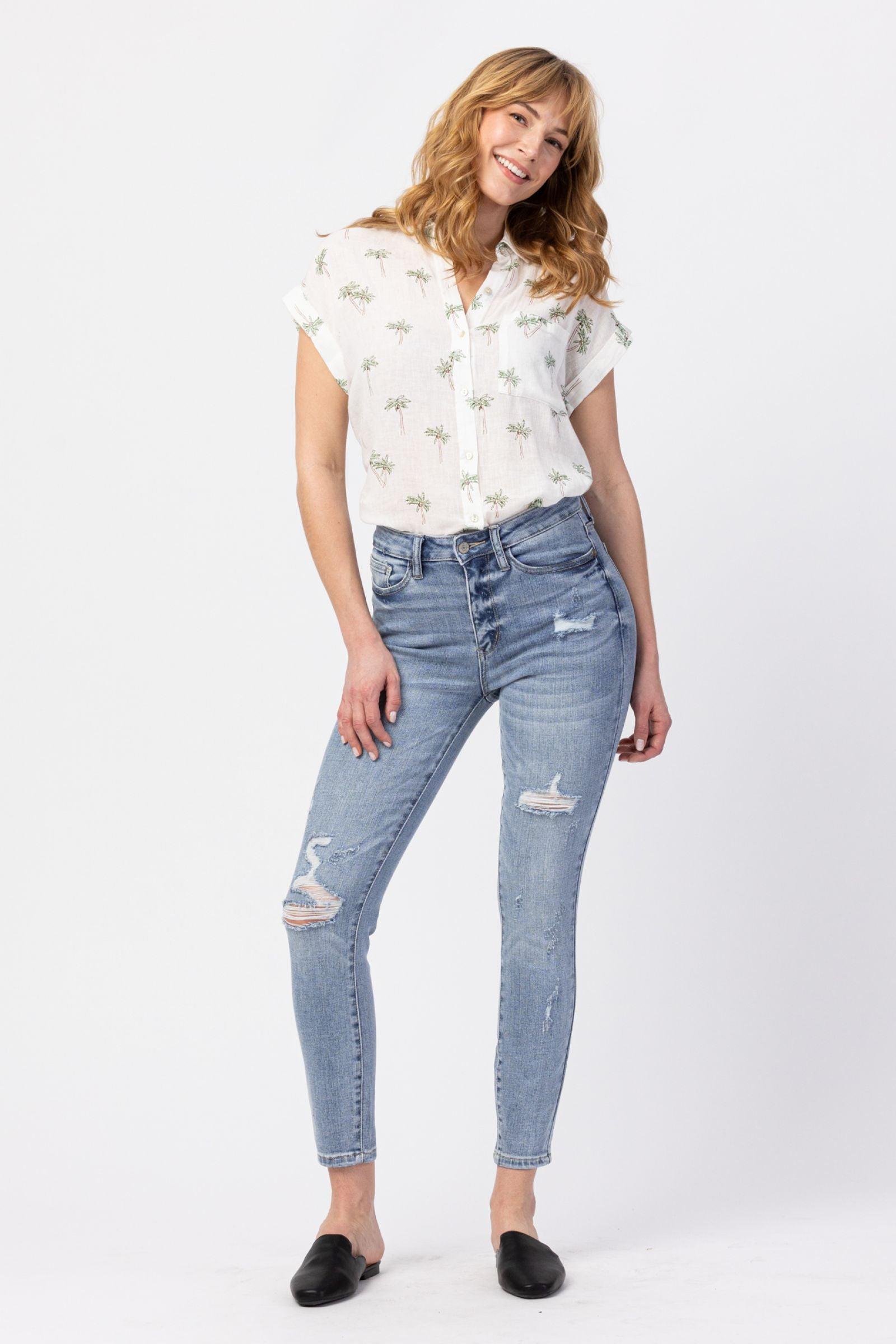 Judy Blue Skinny Ankle Jeans