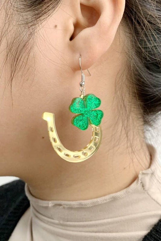 Luck Of The Irish Earrings - Strawberry Moon Boutique