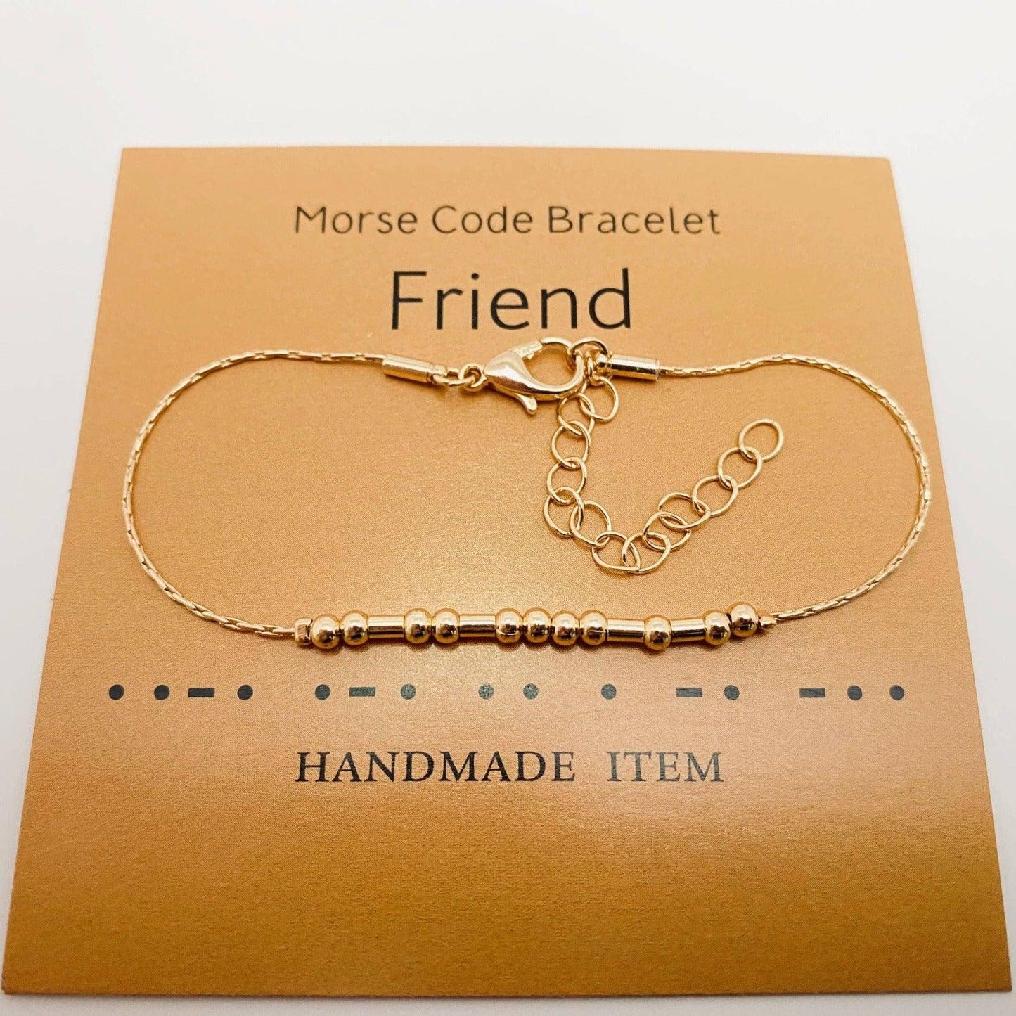 Morse Code Braclets - Strawberry Moon Boutique