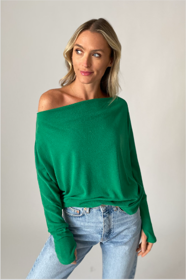 Kelly Green Anywhere Top