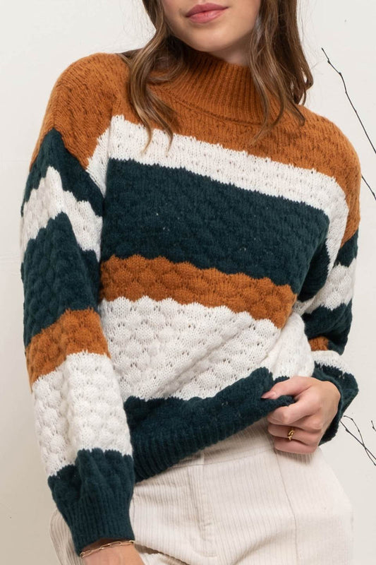 Elle Striped Sweater