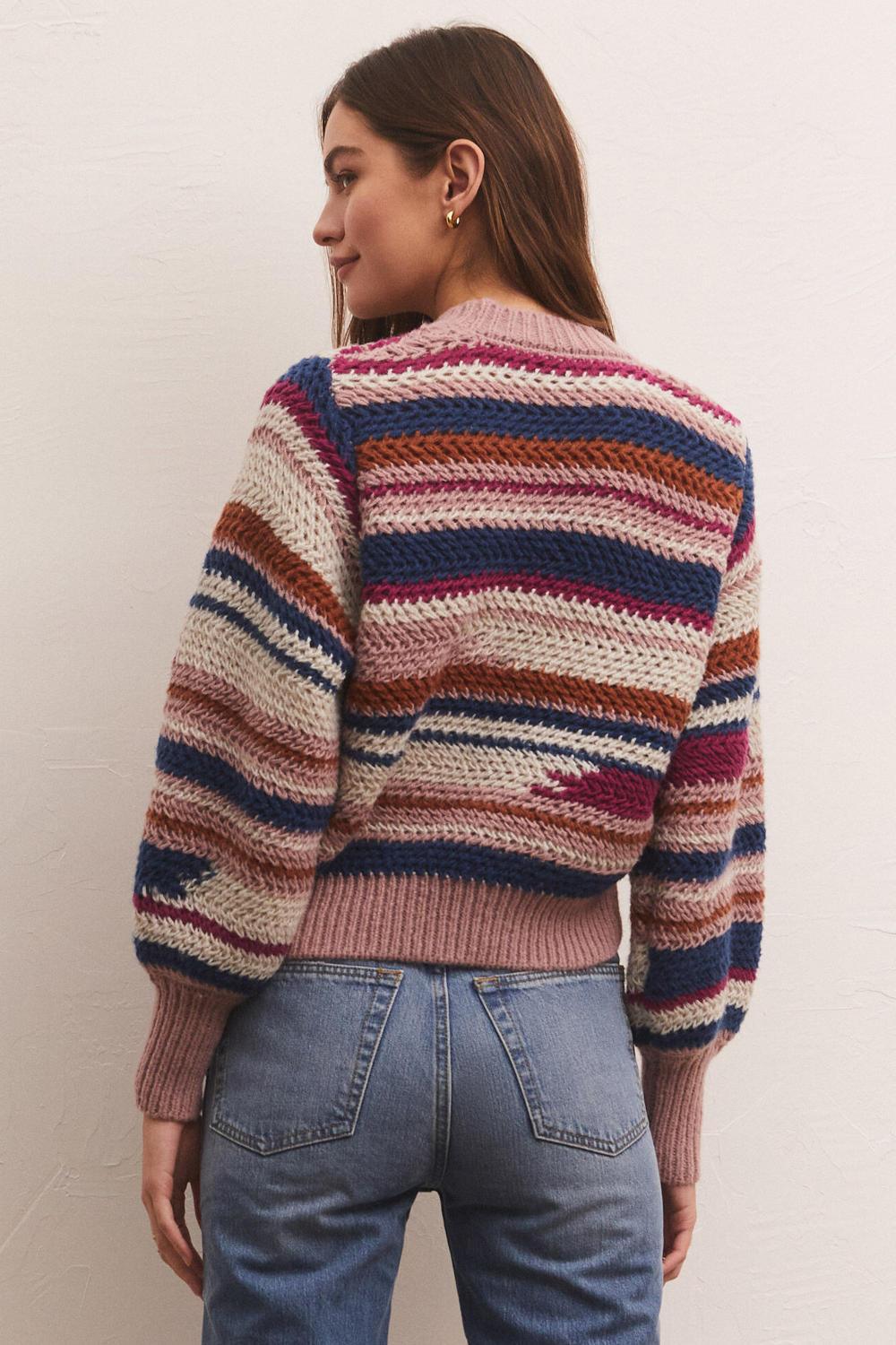 Asheville Stripe Sweater - Strawberry Moon Boutique