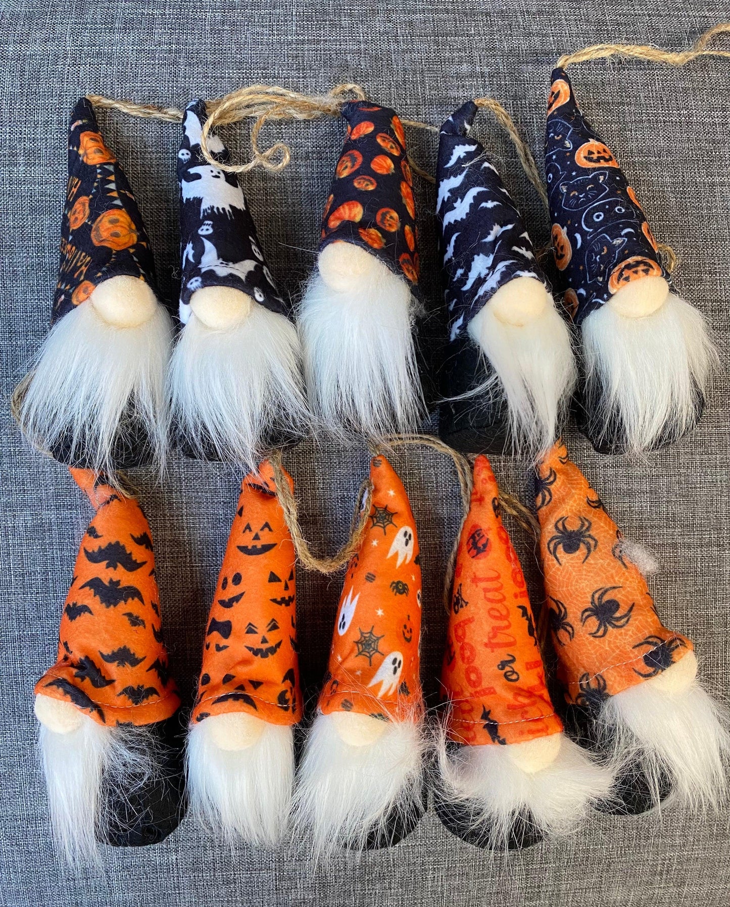 Assorted Halloween Plush Hanging Gnomes-Priced Individually - Strawberry Moon Boutique