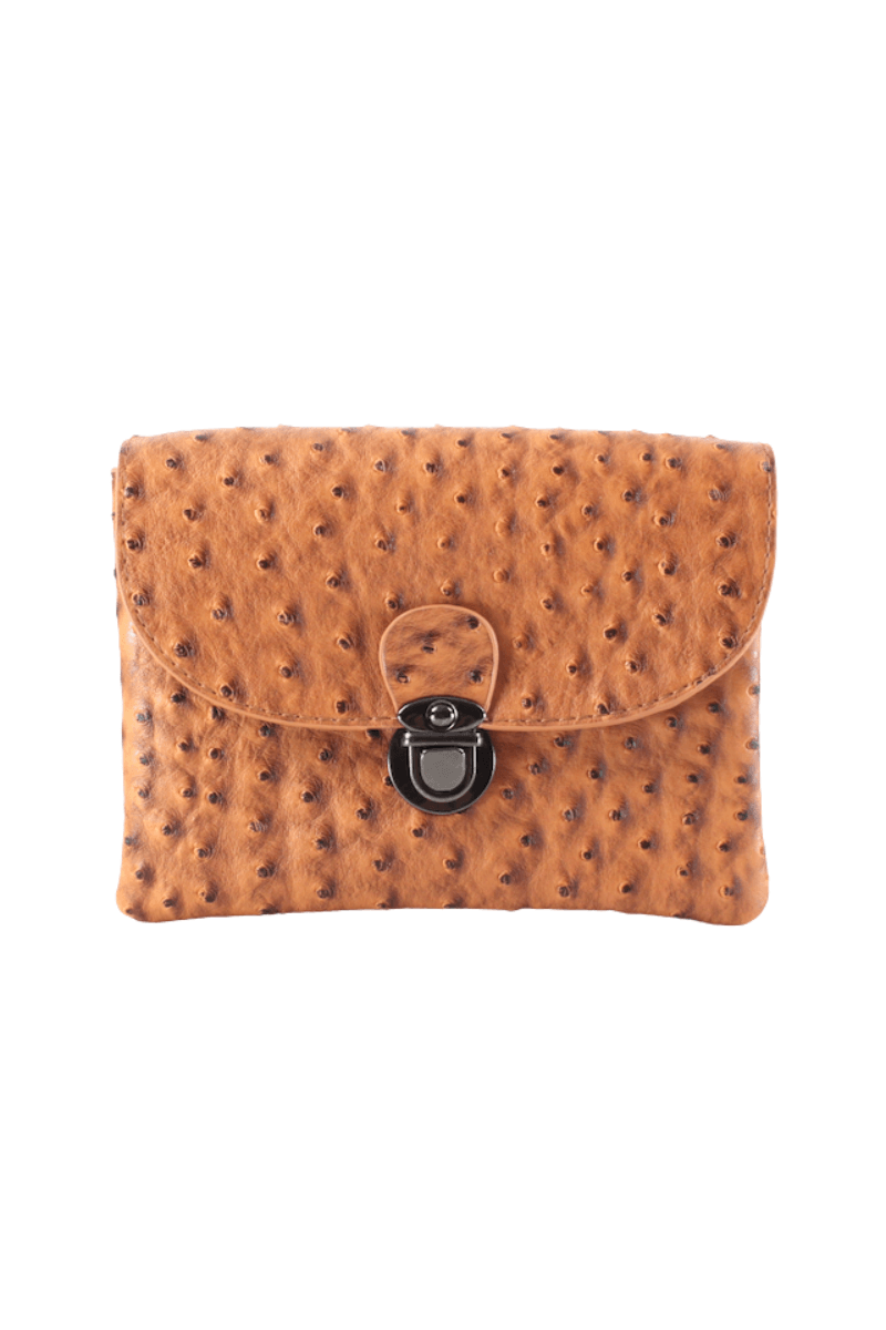 Brown Buckle Crossbody - Strawberry Moon Boutique