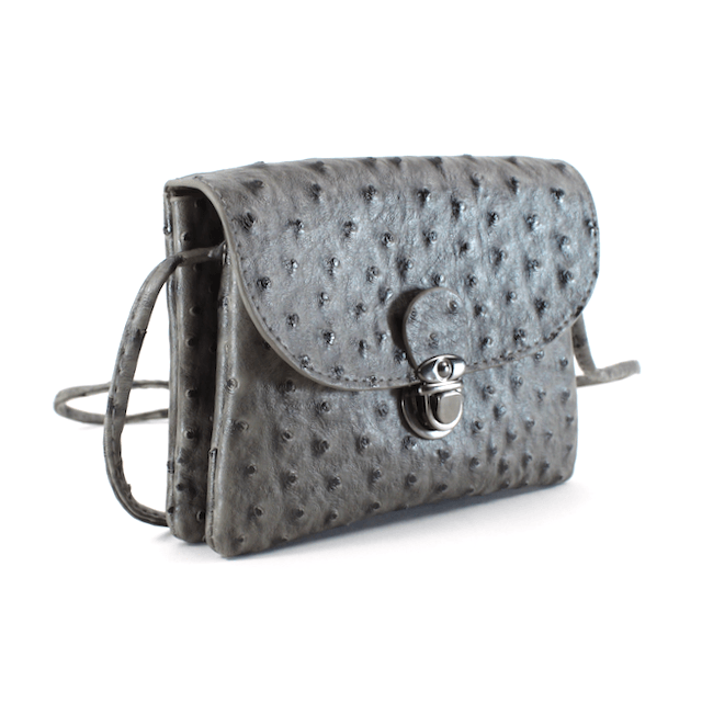 Charcoal Buckle Crossbody - Strawberry Moon Boutique