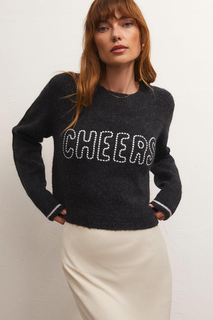 Cheers Sweater - Strawberry Moon Boutique