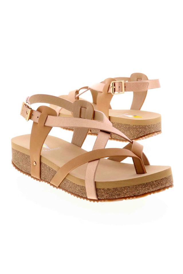 Engie Rose Gold Sandal - Strawberry Moon Boutique