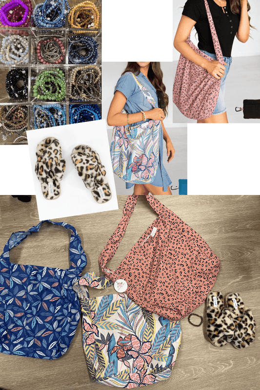 Grace & Lace Ladies Perfect Holiday Grab & Go Bag - Strawberry Moon Boutique