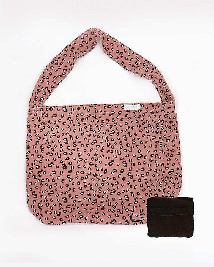 Grace & Lace Reusable Pocket Bag Leopard Print-Perfect for summer! - Strawberry Moon Boutique