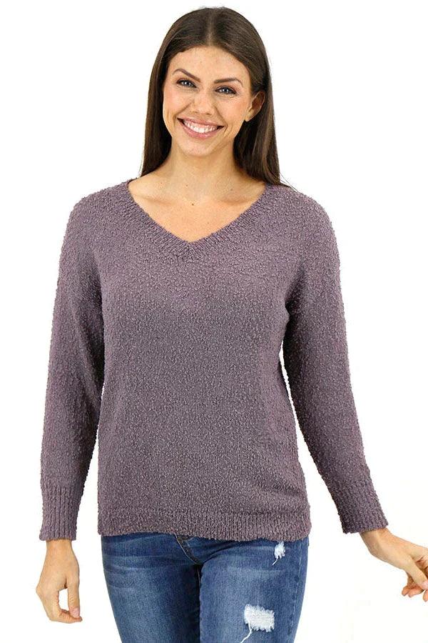 Grace & Lace Wisteria Wubby Sweater - Strawberry Moon Boutique