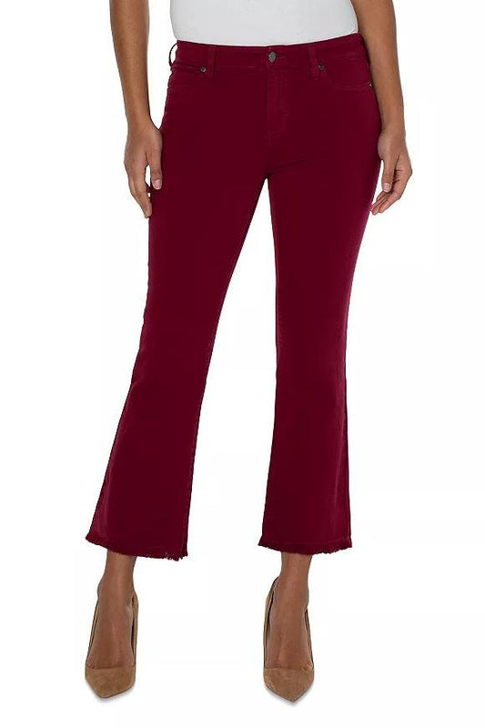 Hannah Crop Flares - Strawberry Moon Boutique