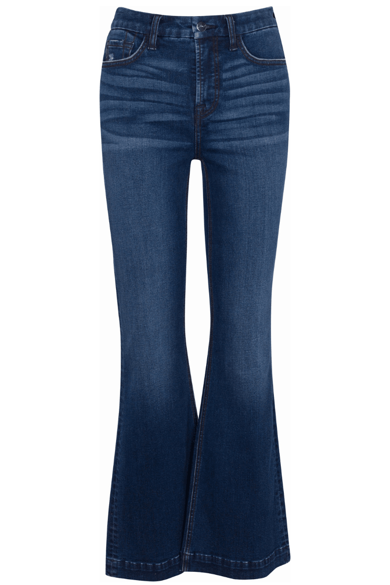 Jen 7 For All Mankind Trouser Flare - Strawberry Moon Boutique