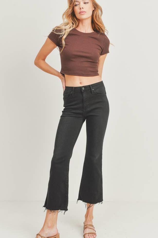 Rollas eastcoast crop flare on sale black