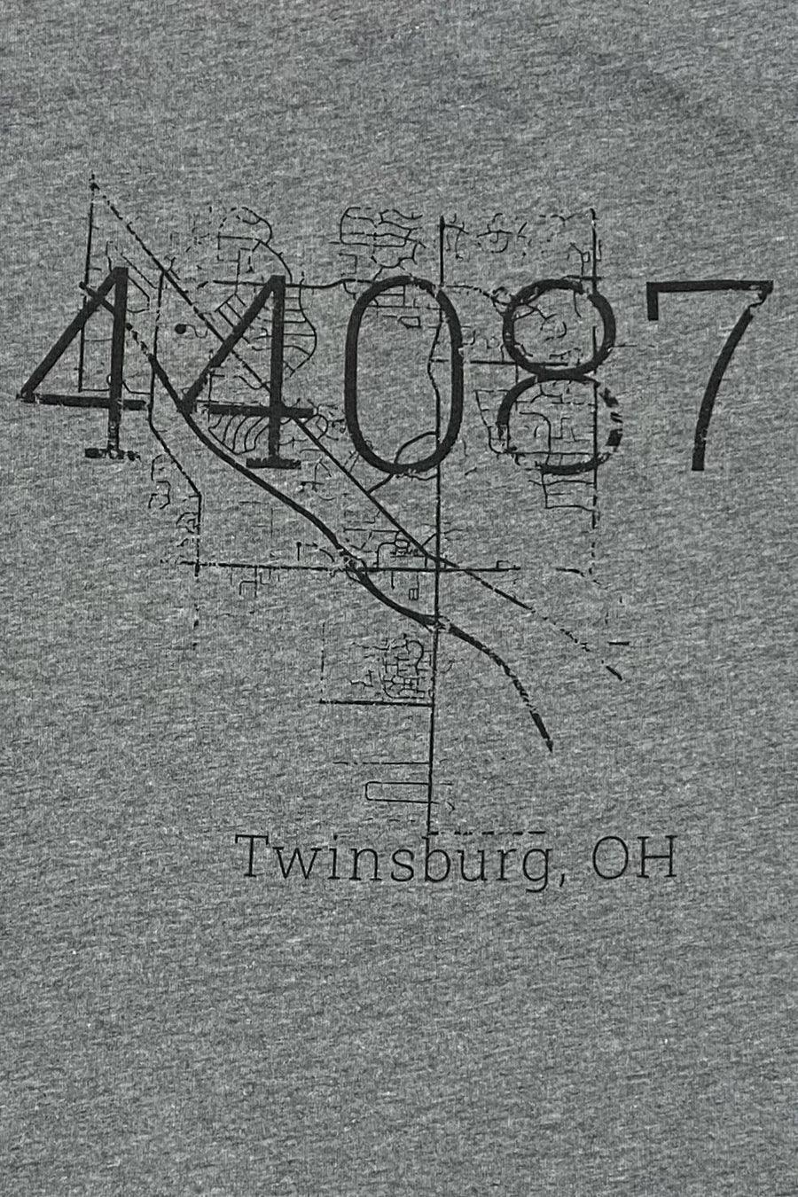 Light Grey Twinsburg Unisex Shirts-Size Large Only - Strawberry Moon Boutique