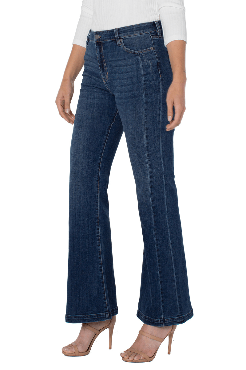 Liverpool Hannah Seamed Flare Jeans - Strawberry Moon Boutique
