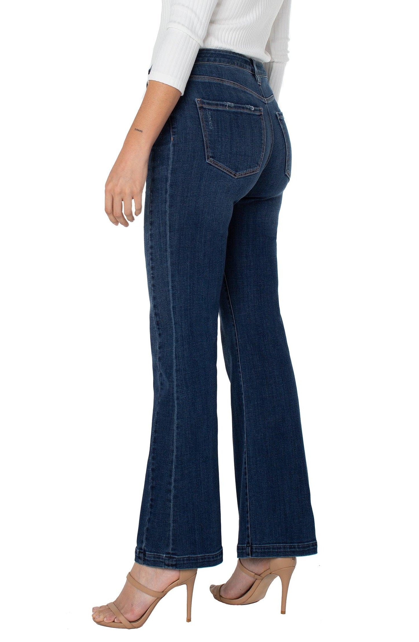 Liverpool Hannah Seamed Flare Jeans - Strawberry Moon Boutique
