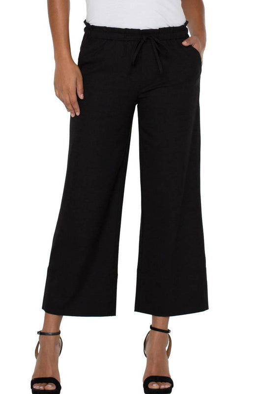 Liverpool Pull On Tie Waist Pants - Strawberry Moon Boutique