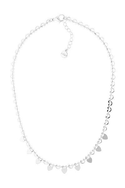 LIZAS Silver Heart Necklace - Strawberry Moon Boutique