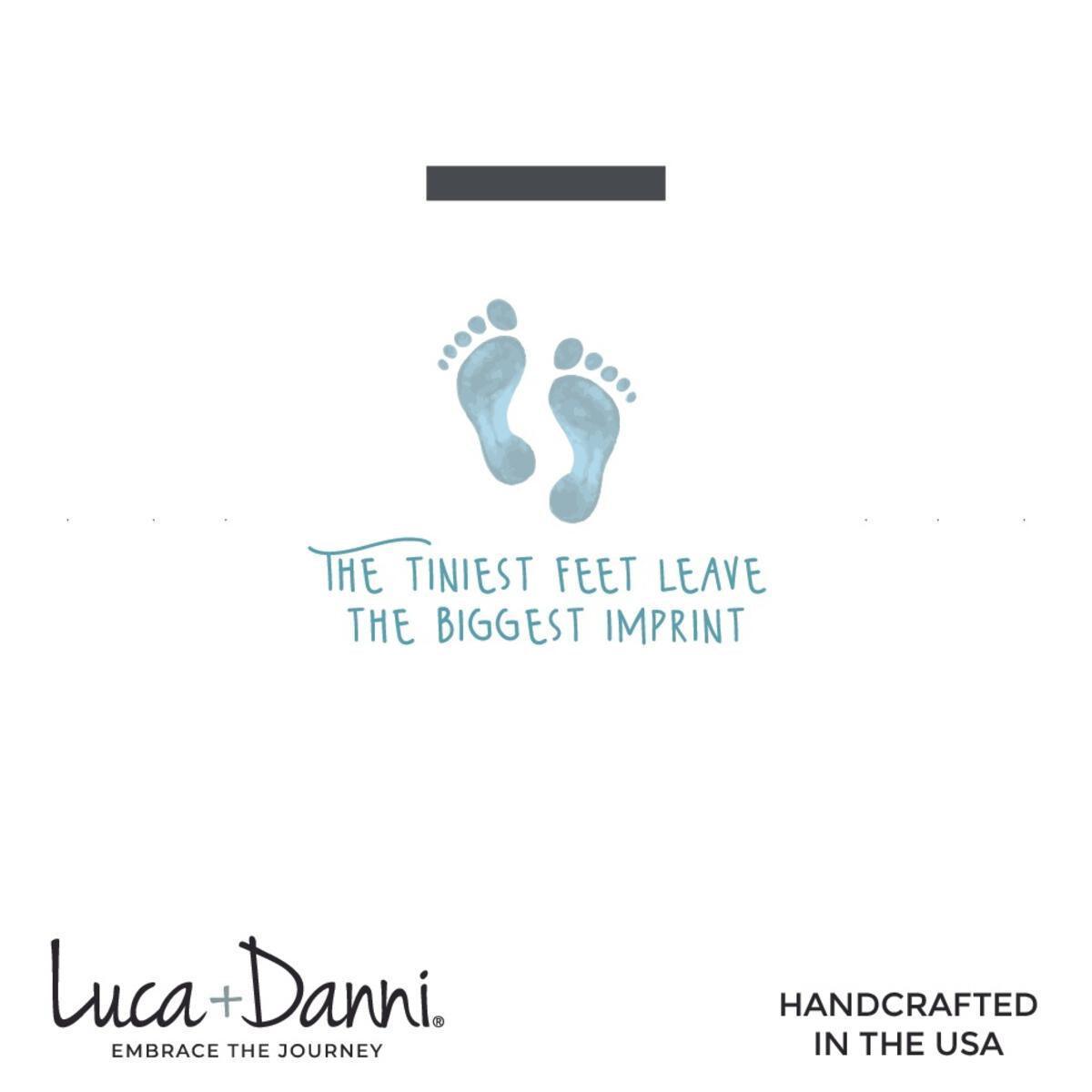 Luca + Danni Little Footsteps Blue Bangle Bracelet - Strawberry Moon Boutique