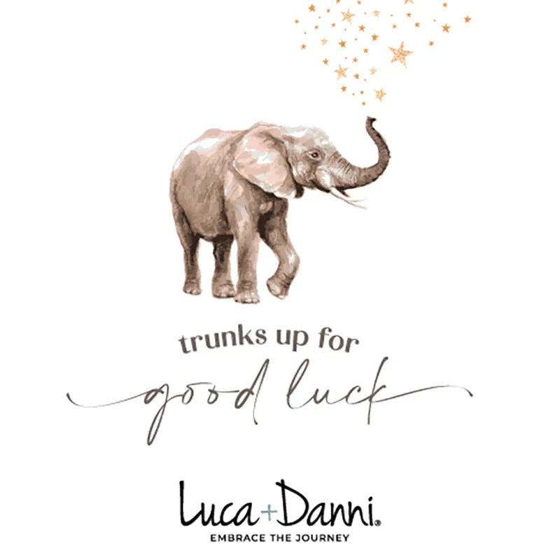Luca + Danni Lucky Elephant Bangle Bracelet - Strawberry Moon Boutique