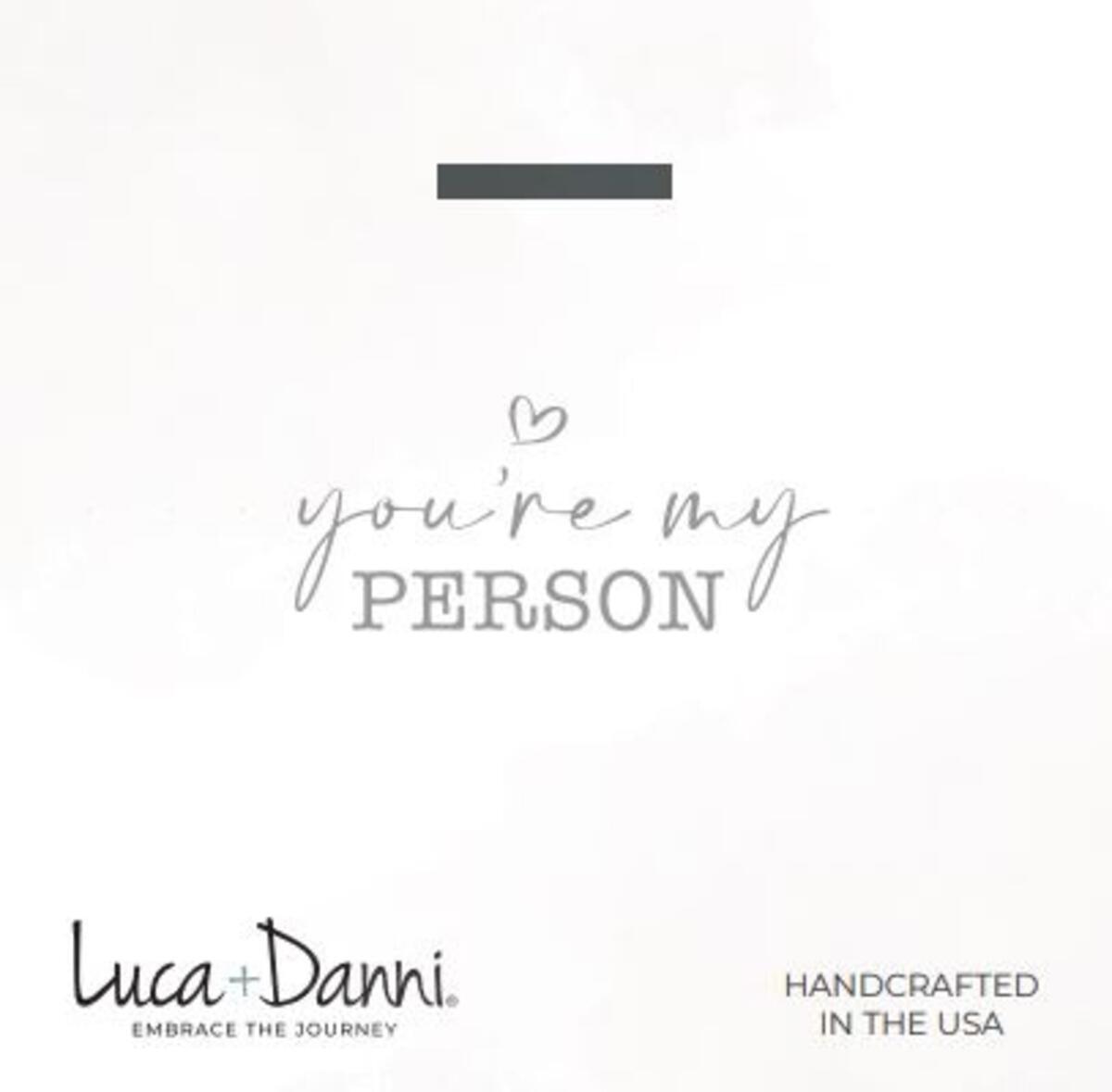 Luca + Danni You're My Person Bangle Bracelet - Strawberry Moon Boutique
