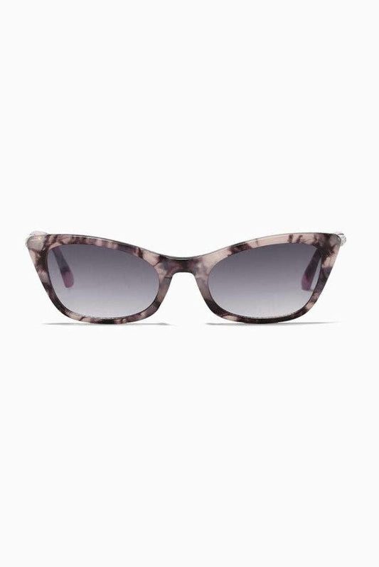 Milan Grey Leopard Sunglasses - Strawberry Moon Boutique