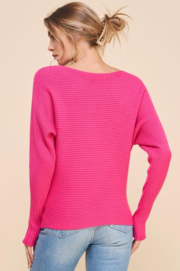 Mya Dolman Sweater - Strawberry Moon Boutique