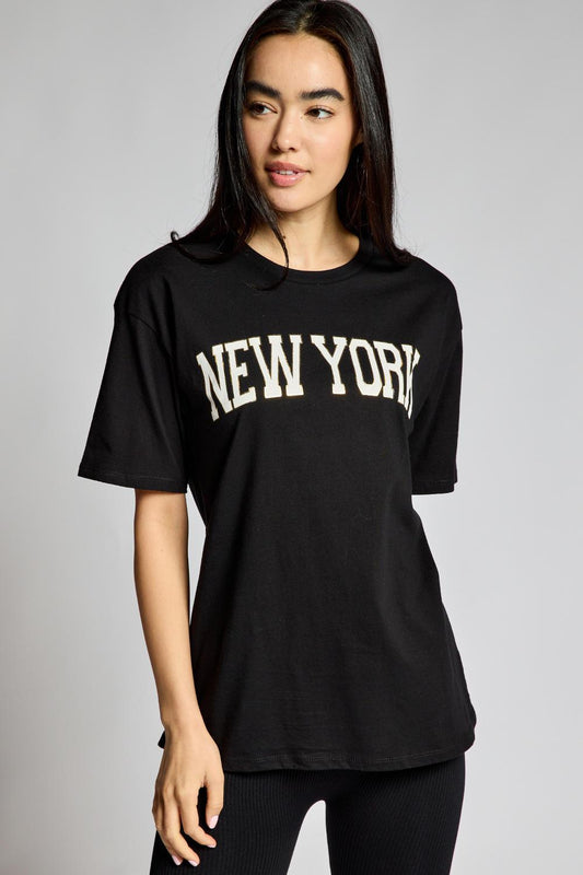 New York Graphic Tee - Strawberry Moon Boutique