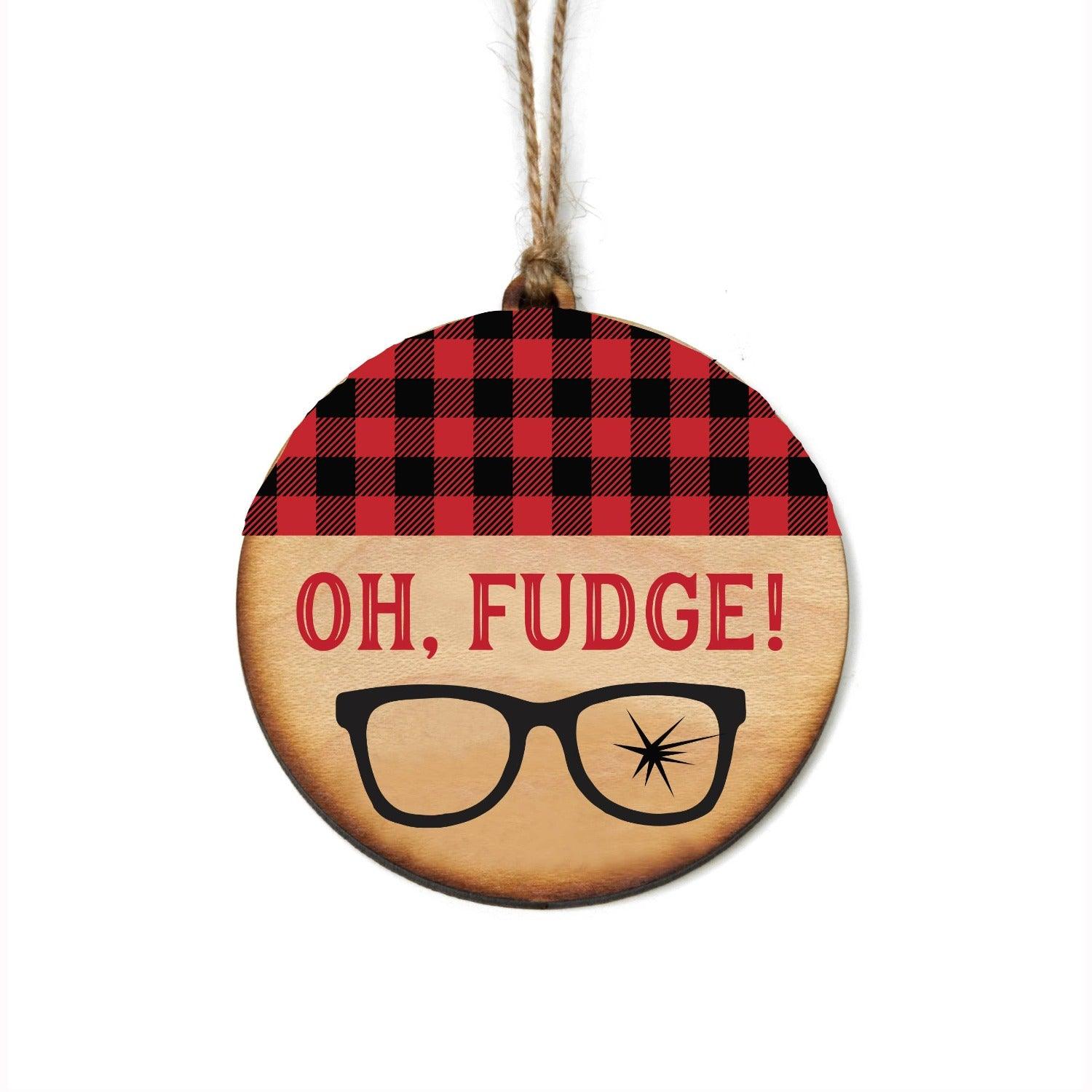 Oh Fudge Holiday Ornament - Strawberry Moon Boutique