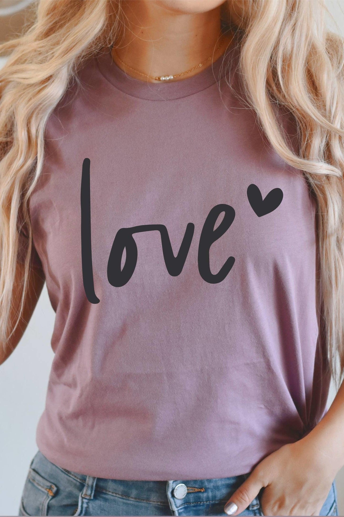 Orchid Love Tee - Strawberry Moon Boutique
