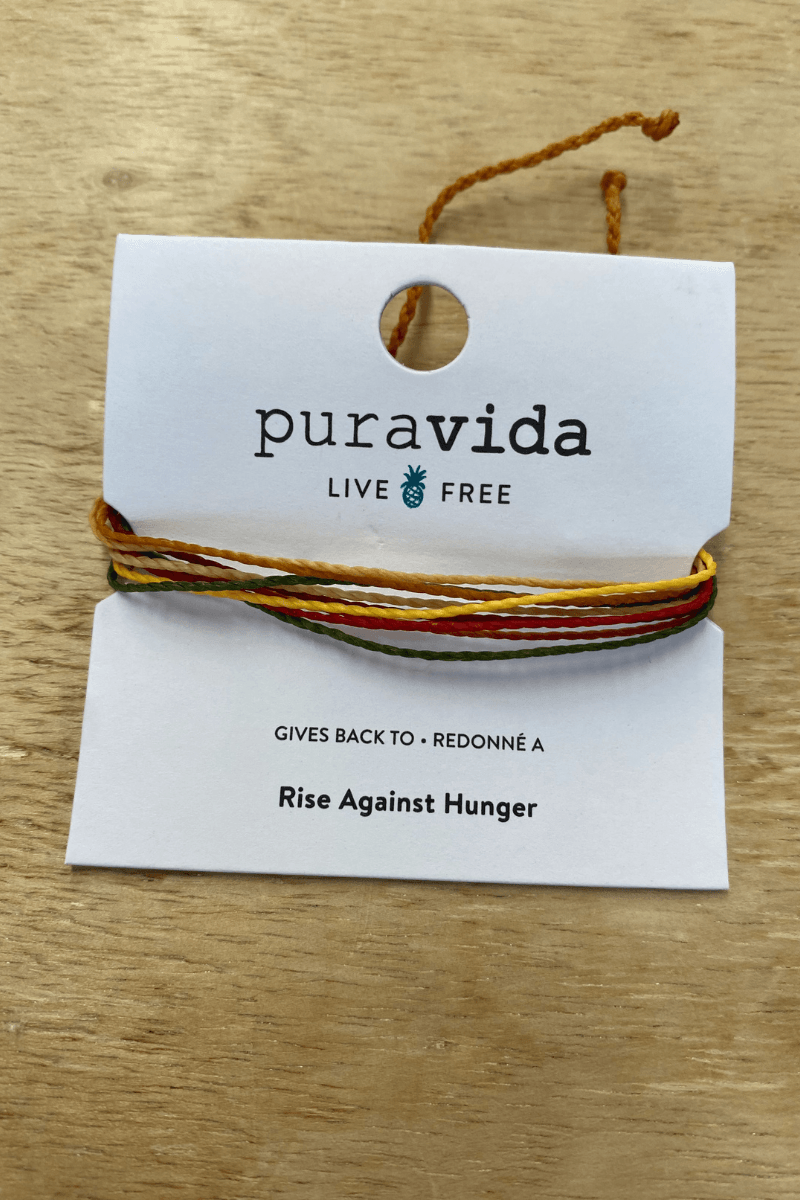Pura Vida Fall Color Rise Against Hunger Bracelet - Strawberry Moon Boutique