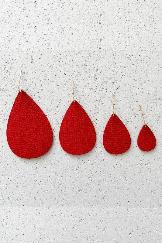 Scarlet Luxe Earrings - Strawberry Moon Boutique