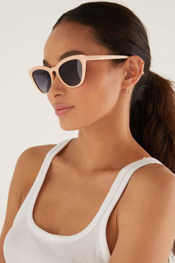 Shell Pink Rooftop Sunglasses - Strawberry Moon Boutique
