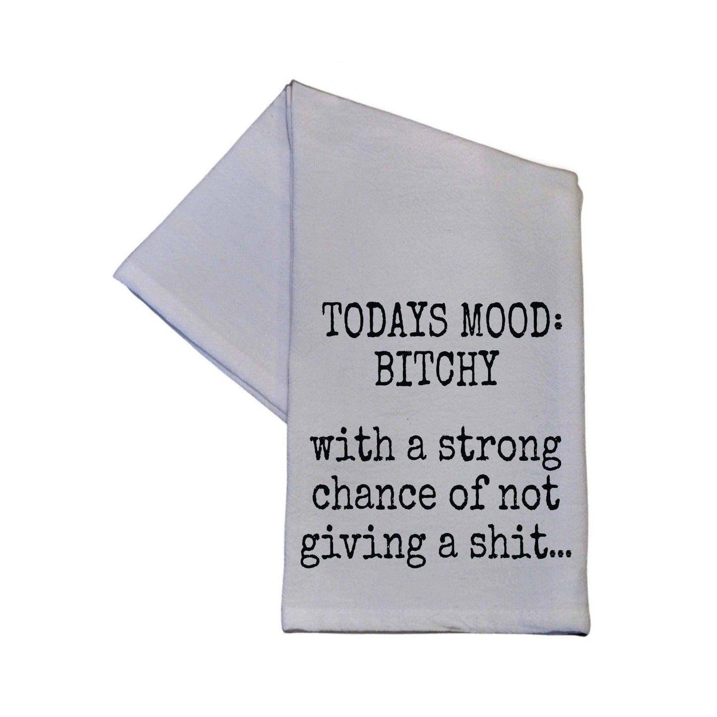Today's Mood Kitchen Towel - Strawberry Moon Boutique