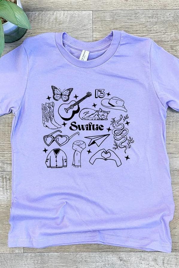 Youth Swiftie Collage Tee - Strawberry Moon Boutique