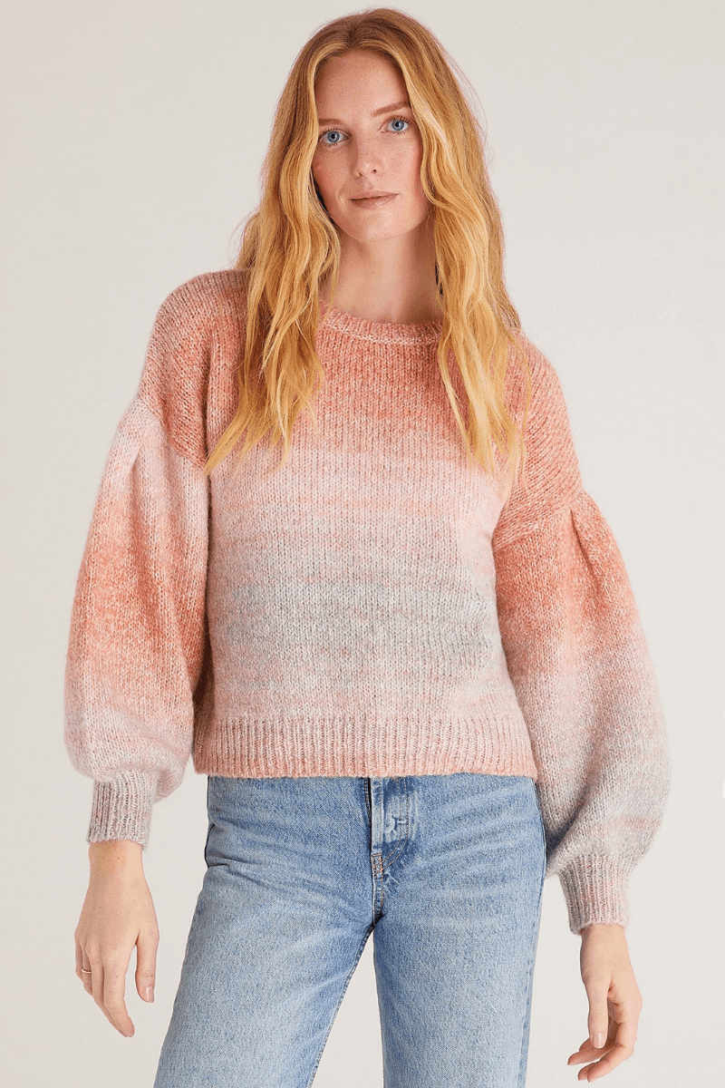 Z SUPPLY Kersa Ombre Sweater - Strawberry Moon Boutique